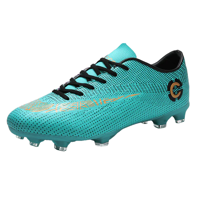 Men's Microfiber Professional Football Shoes for Athletes