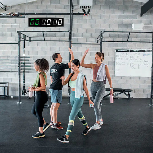 Customizable LED Countdown Timer for Gym Workouts