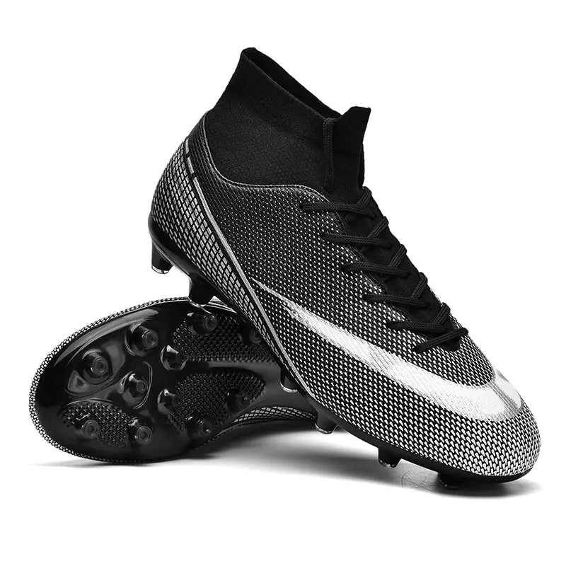 High Ankle Anti-Slip Men's Soccer Training Shoes