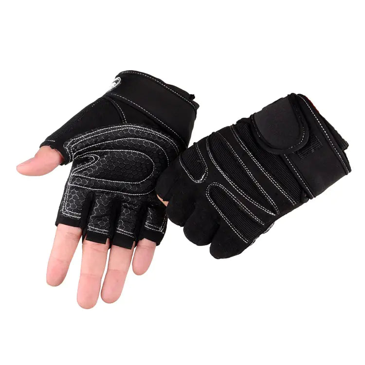 Gym Gloves for Weightlifting and Running - Palm Protection