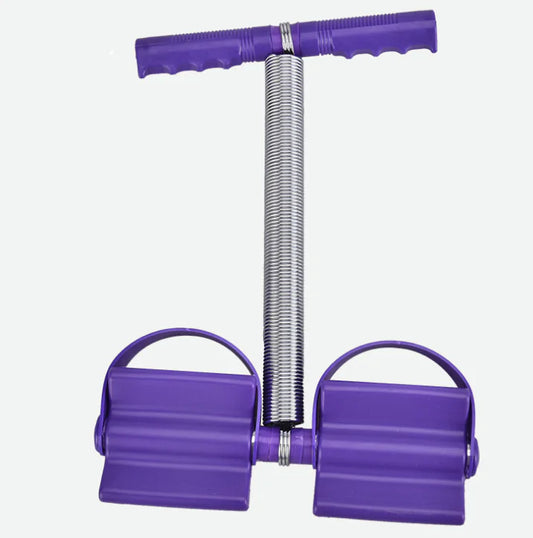 Spring Foot Pedal Resistance Trainer for Abs Workout