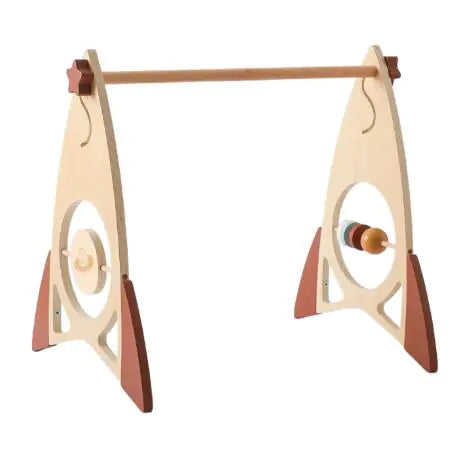 Natural Wooden Play Gym (One Set)