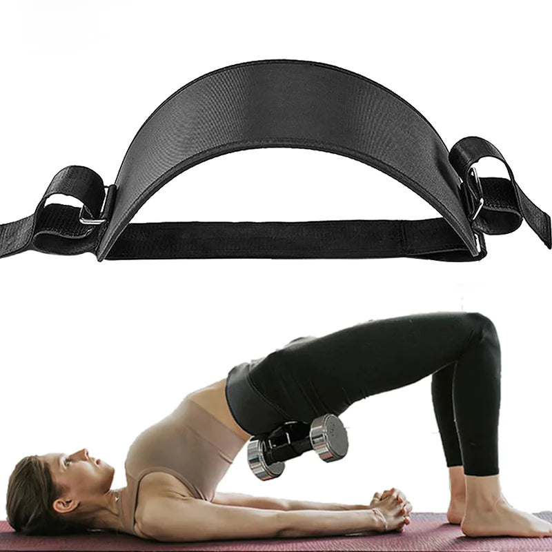 Hip Thrust Belt for Weight Training and Support